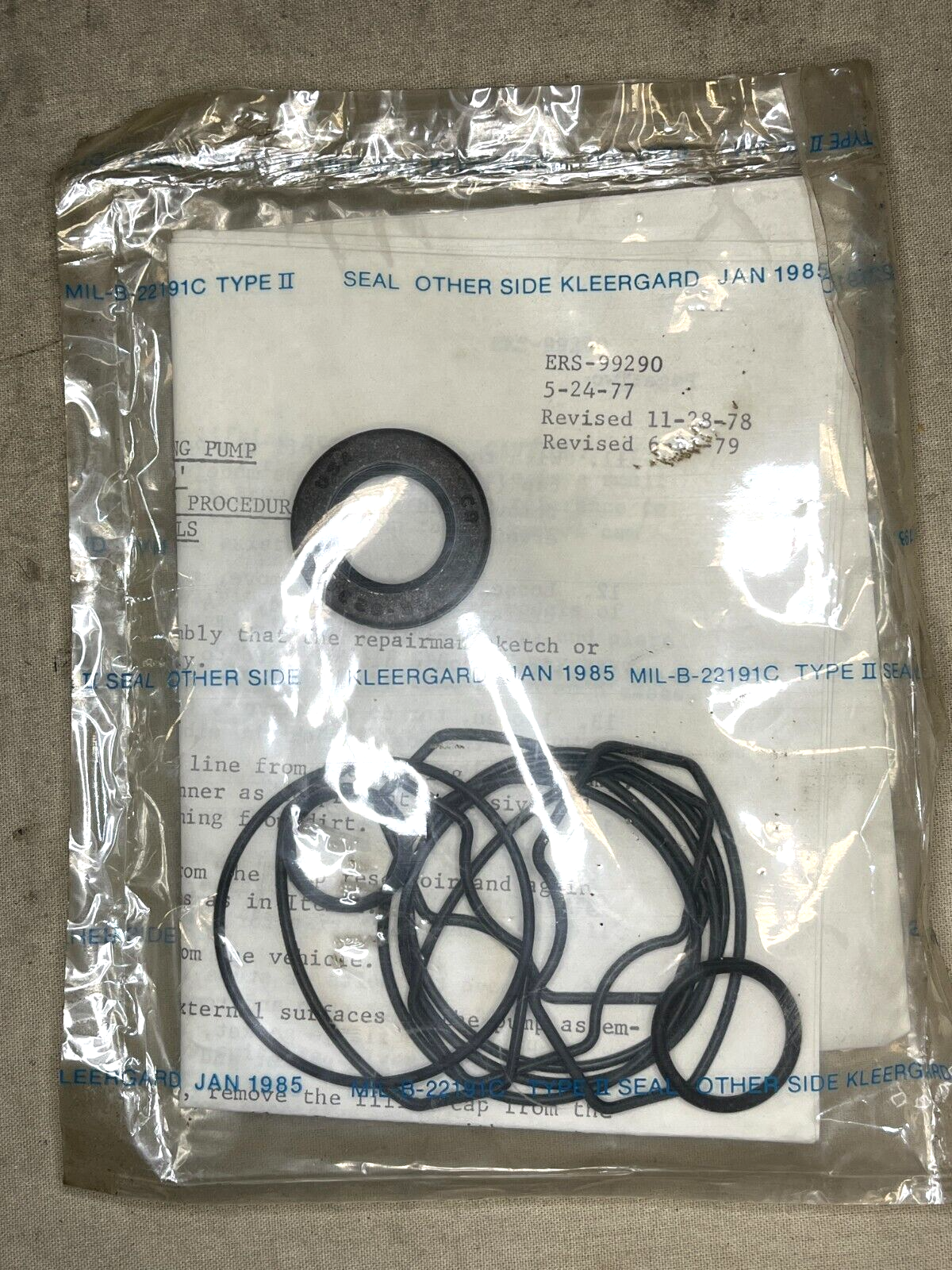 M915 TRUCK EATON SERIES ERS27548 PUMP POWER STEERING PARTS KIT 2530-01-114-3925