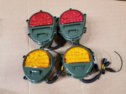 NEW LED HMMWV BRAKE LIGHT, PUSH BUTTON TURN SIGNAL KIT M998 HUMVEE M35 Military