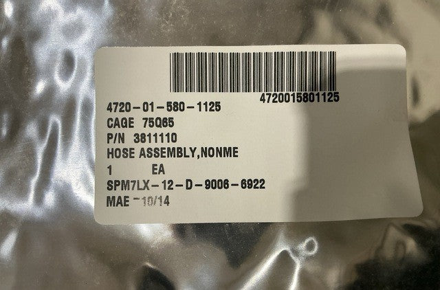 Hose Assy 3811110 NSN 4720-01-580-1125 - photo 4