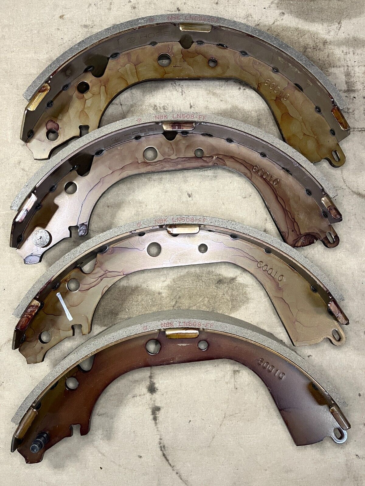 GENUINE OEM TOYOTA REAR BRAKE SHOE KIT LN508-FF 04495-35230 04495-26050 USA