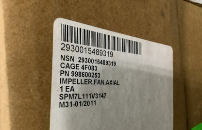 Axial Fan Impeller MC1150E NSN 2930-01-548-9319 - photo 5