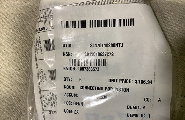 Piston Connecting Rod R5104501 NSN 2815-01-062-7272 - photo 5