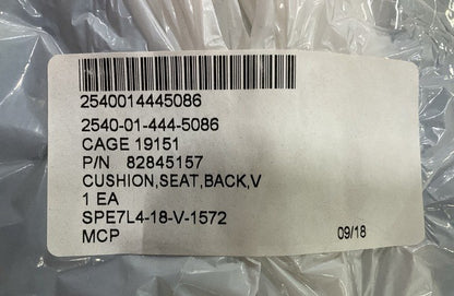 Blue Vinyl Seat Cushion LA314C NSN 2540-01-444-5086 - photo 5
