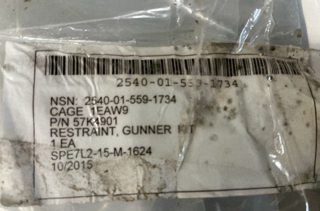 Gunner Restraint Kit 57K4901 NSN 2540-01-559-1734 - photo 23