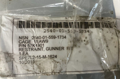 Gunner Restraint Kit 57K4901 NSN 2540-01-559-1734 - photo 23