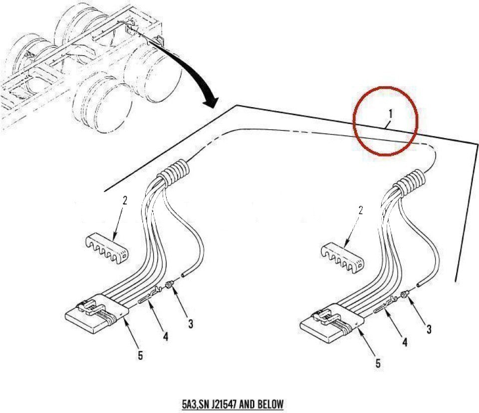 Wiring Harness M-915 NSN 6150-01-514-9236 - photo 2