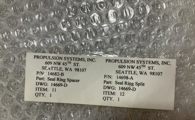 Spacers W/split 14682-B NSN 5365-01-574-5551 - photo 5