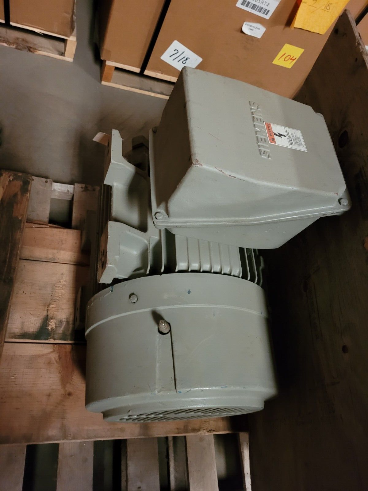 MILITARY ROWPU 3K GPH ELECTRIC MOTOR ASSEMBLY 3224218 E9459(F2) 6105-01-352-3848