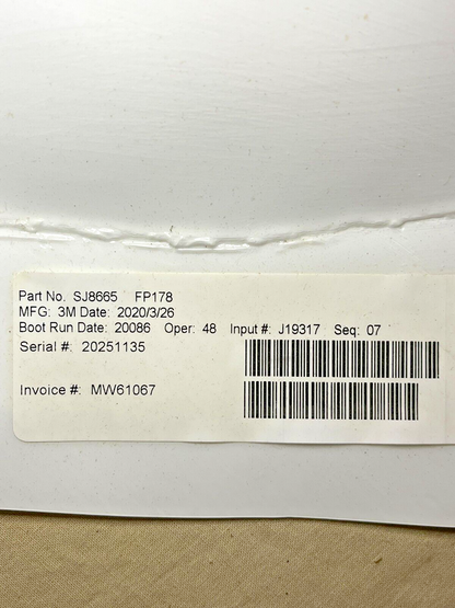 AIRCRAFT ORION P-3 SJ8665FP-178 RADOME BOOT COVER 428156-1 1560-01-191-5177