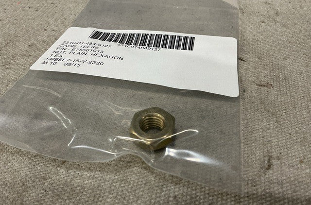 Plain Nut E75501913 NSN 5310-01-484-9127
