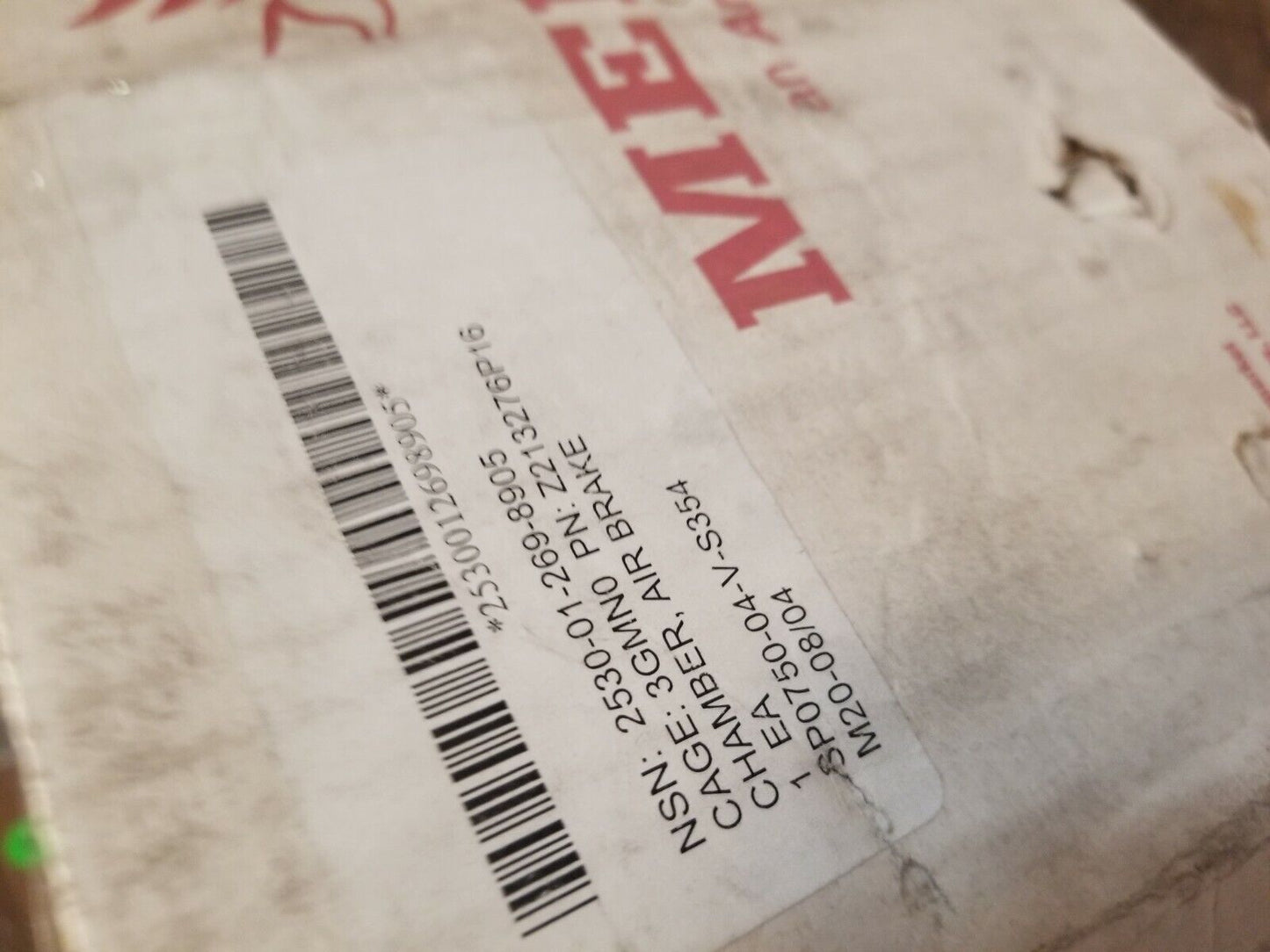 Meritor Brake Chamber WATER TANK Z213276P16	470758C91 049-90010-345