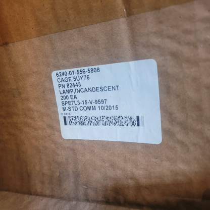 US HMMWV MRAP CLR/MKR LAMP-YELLOW-LOW PROF LED 3688766C1L 82443 6240-01-556-5808