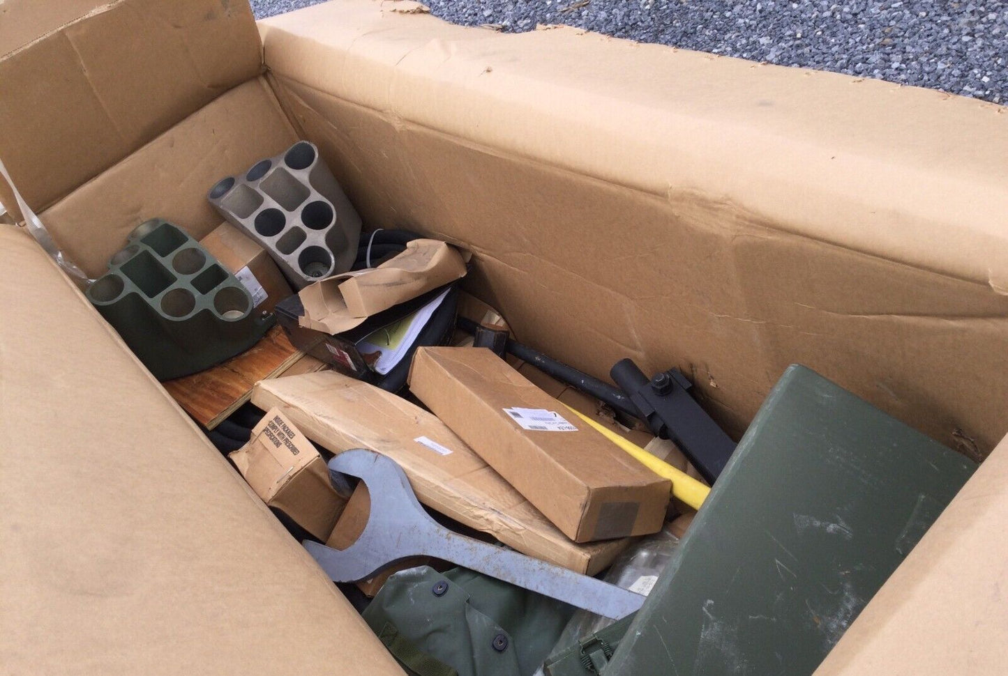 MILITARY M60A1 & M48A5 BASIC ISSUE ITEMS EQUIPMENT KIT 12537095 2540-01-579-7452