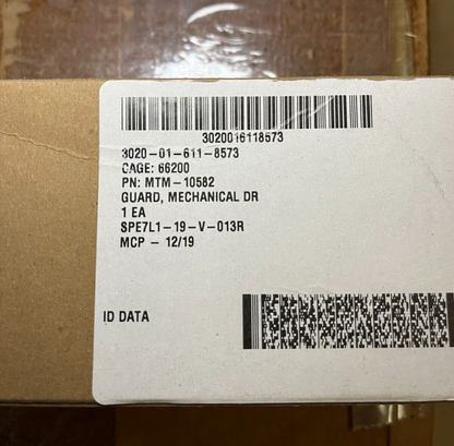 USGI MILITARY MECHANICAL RSA GUARD DRIVE MTM-10582 12522215 3020-01-611-8573