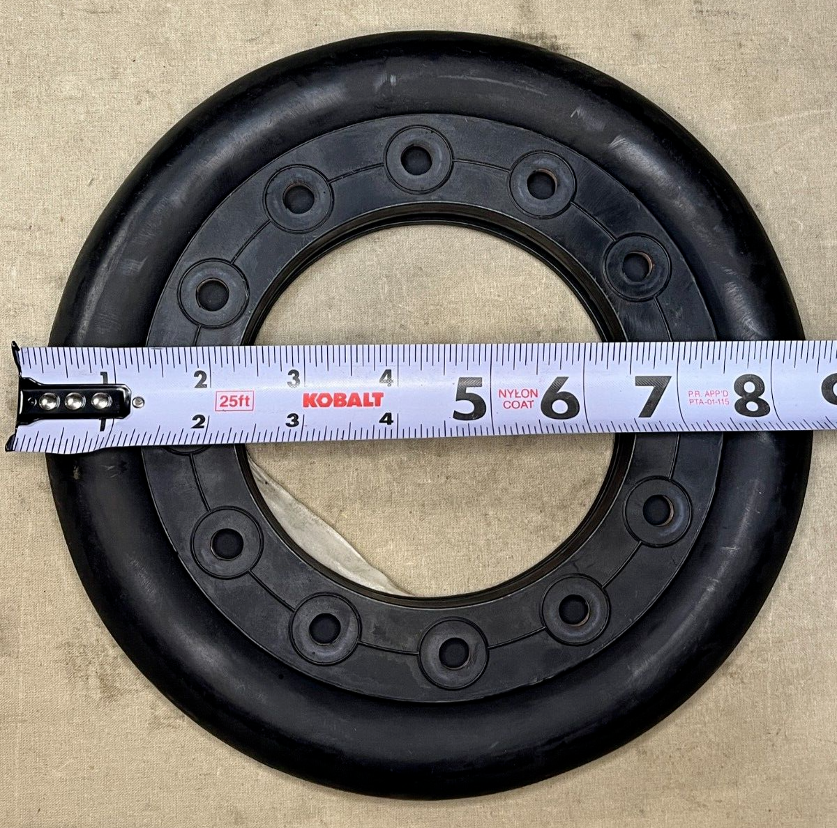 USGI MILITARY TANK ABRAMS M-1 12325454 PLAIN ENCASED SEAL 5330-01-184-1918