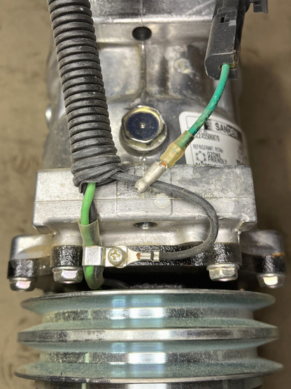 GENUINE SANDEN U4052 MRAP REFRIGERATION A/C COMPRESSOR R134A 1992-RR3 24V