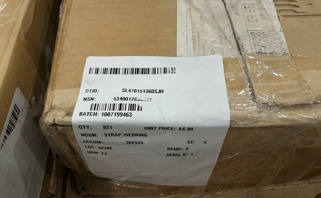 Webbing Strap 1/4TON NSN 5340-01-265-8923 - photo 2