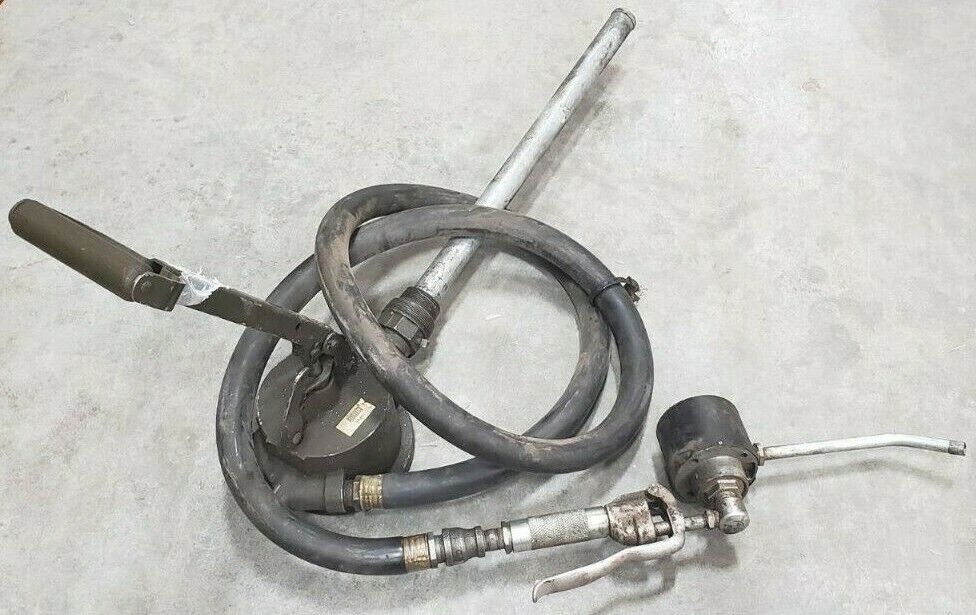 Vintage US Military Fuel petrol gas Pump F-152 For Parts Only