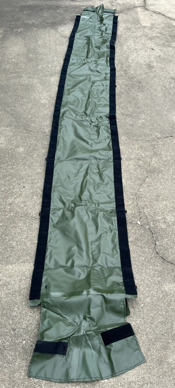 US ARMY ISSUE MOBILE COMMAND POST SYSTEM RAIN GUTTER NSN 8340-01-331-0153