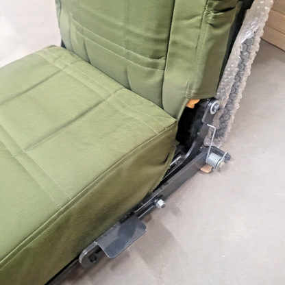 LTMV MILITARY FMTV ARMOR 300CSS-383 VEHICULAR SEAT 2540-01-528-1908 LATE STYLE