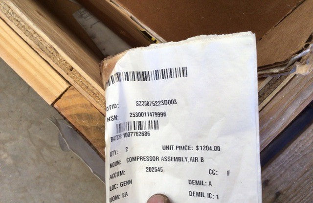 Air Brake Compressor Assembly 289864 NSN 2530-01-147-9996 - photo 5
