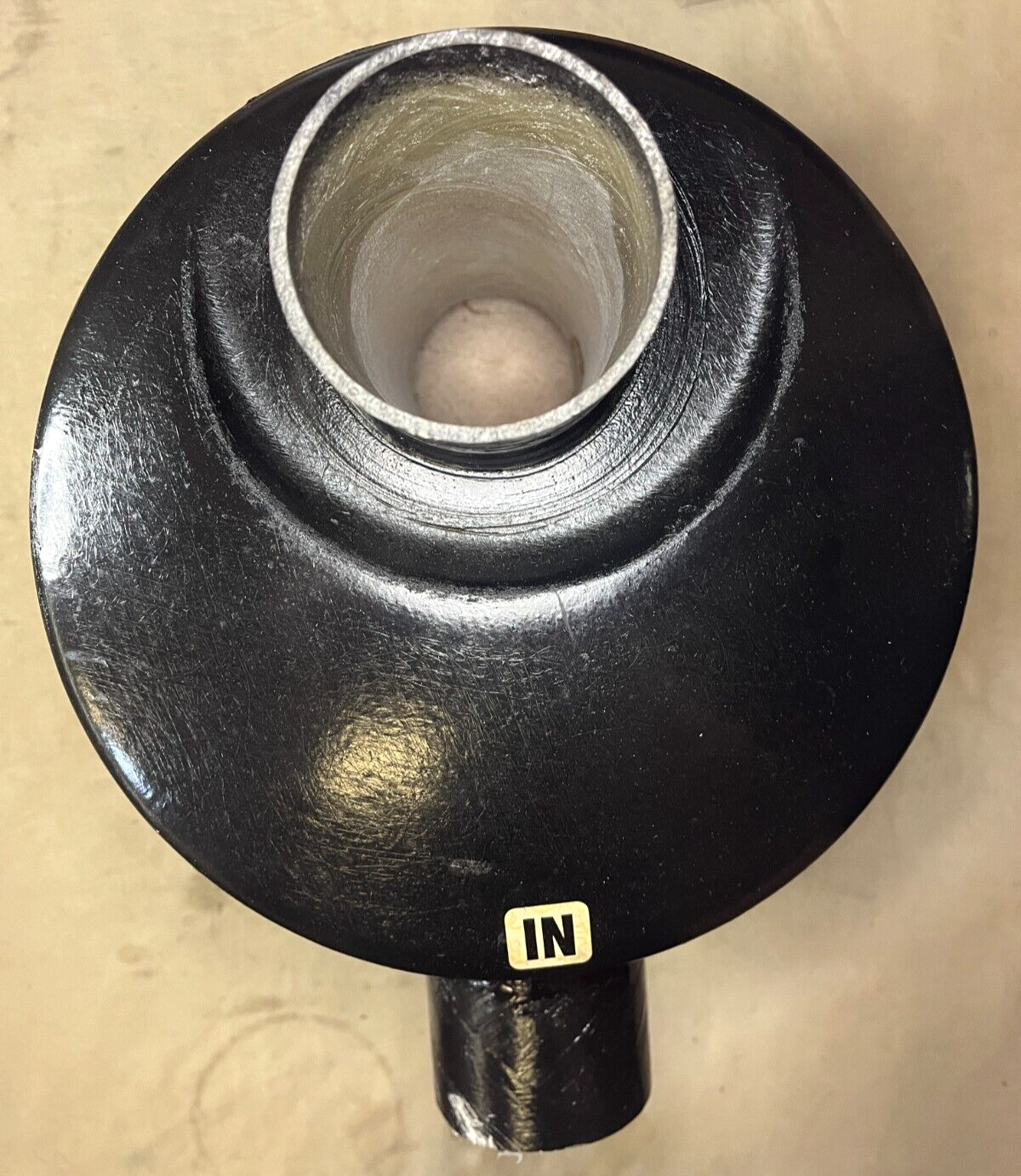 2.5IN. SIDE IN TOP OUT MARINE EXHAUST MUFFLER