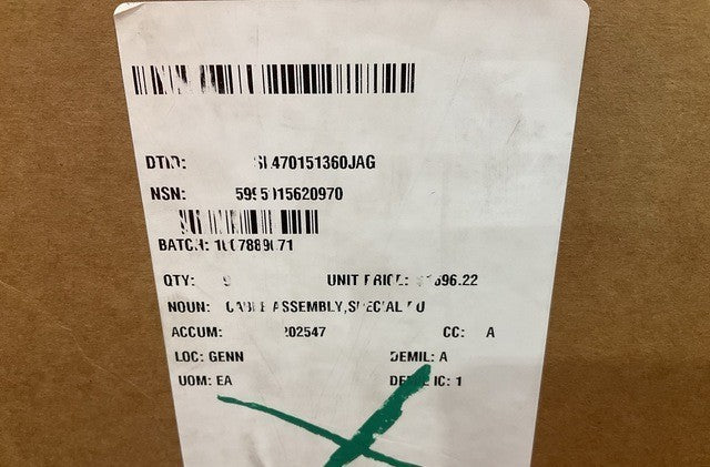 Cable Retrofit Kit 794829-02 NSN 5995-01-562-0970 - photo 3