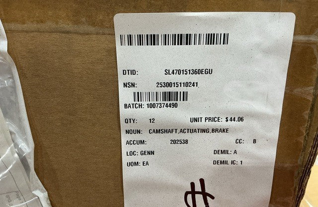 Camshaft 806527 NSN 2530-01-511-0241 - photo 5