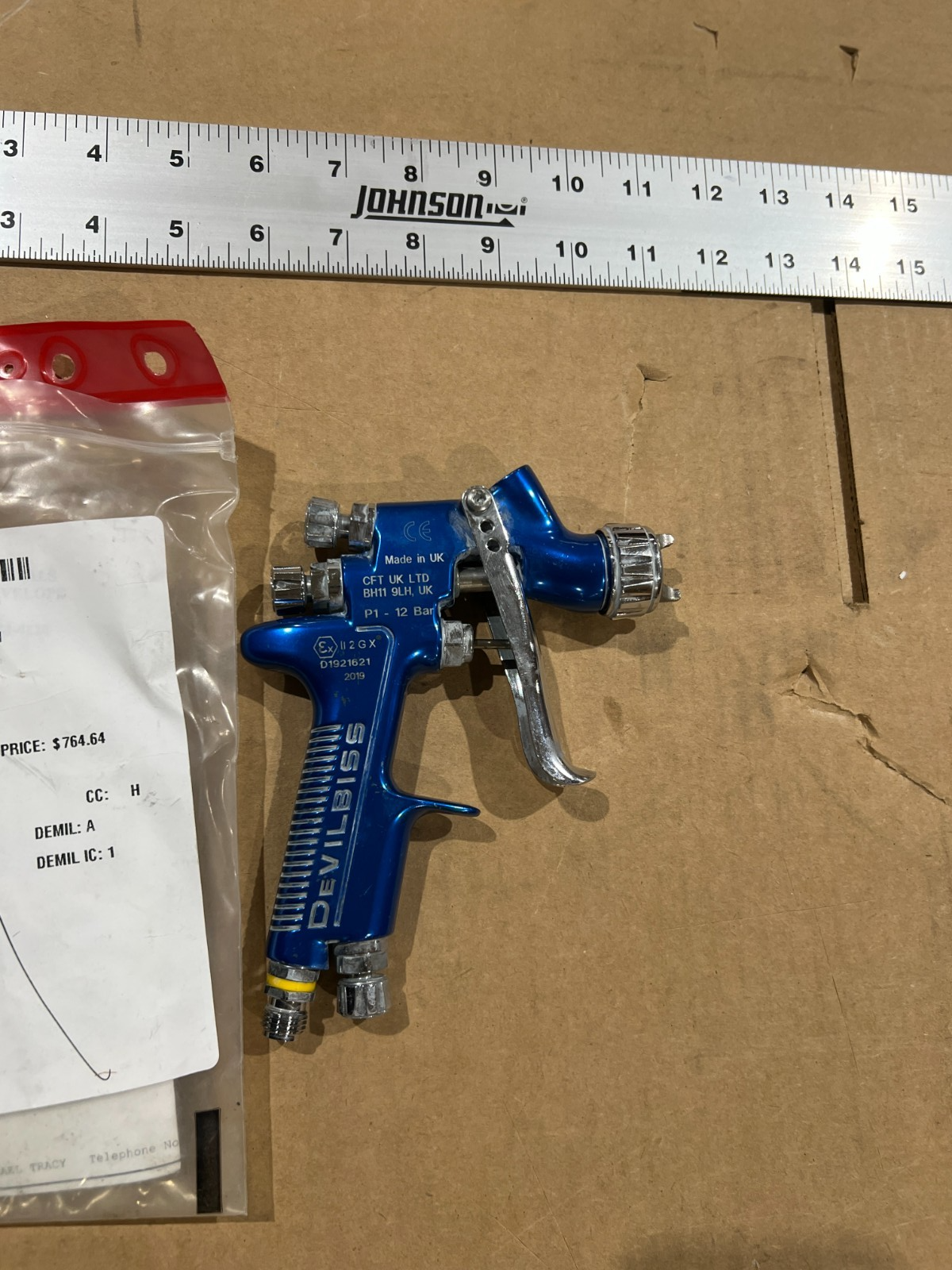 Paint Spray Gun CT-100 NSN 4940-01-439-7460