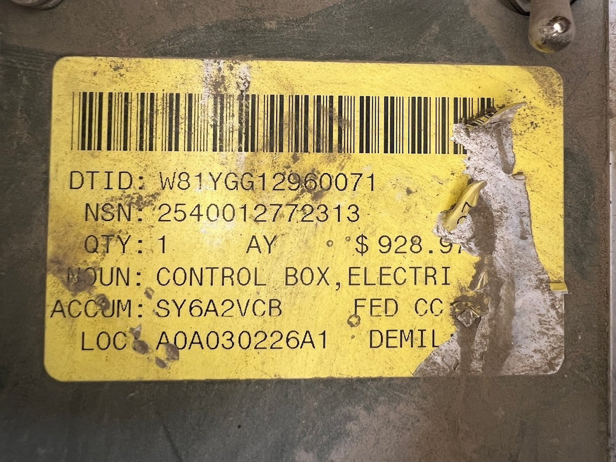 Control Box 12341910 NSN 2540-01-277-2313 - photo 11