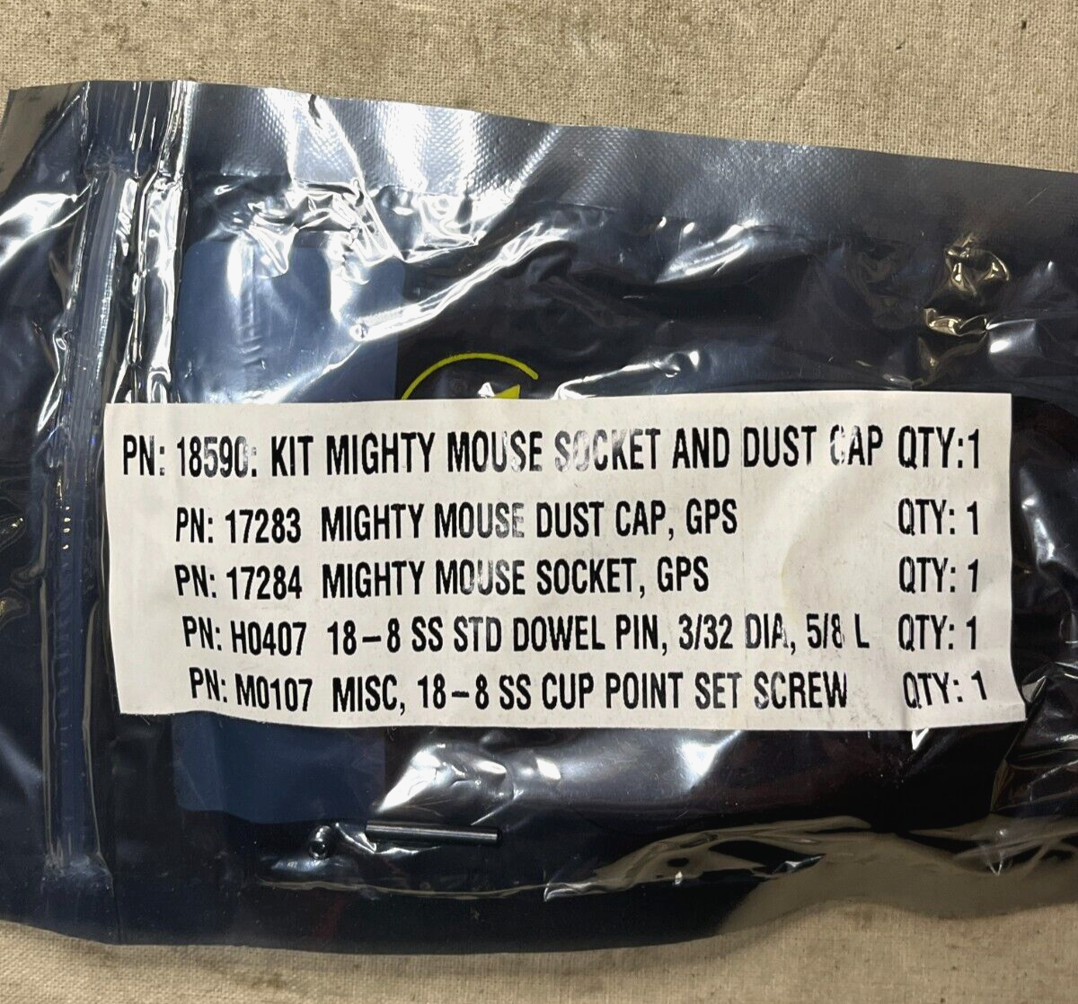 CHS-III R-PDA-57 ELECTRONIC EQUIPMENT PARTS KIT 96-2801359-1 5895-01-585-1565