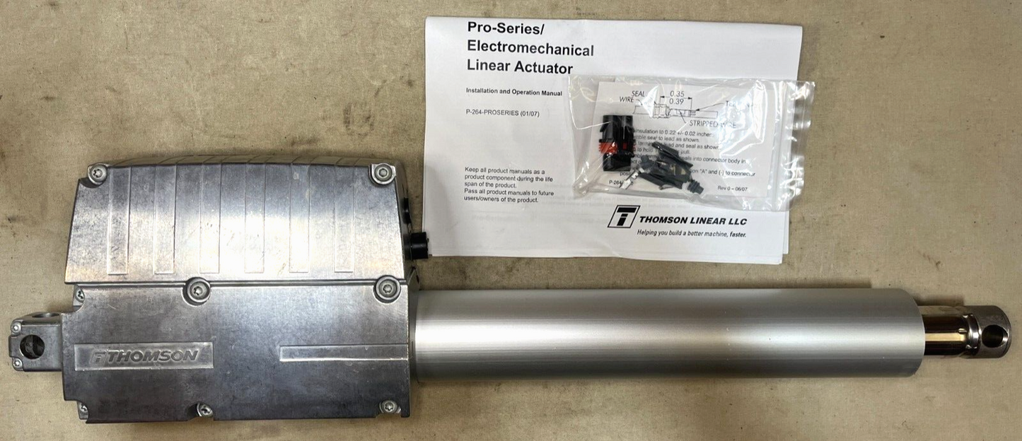 Thomson 3685964C1 Electrak Pro Linear Actuator Box MRAP 5930-01-566-6016
