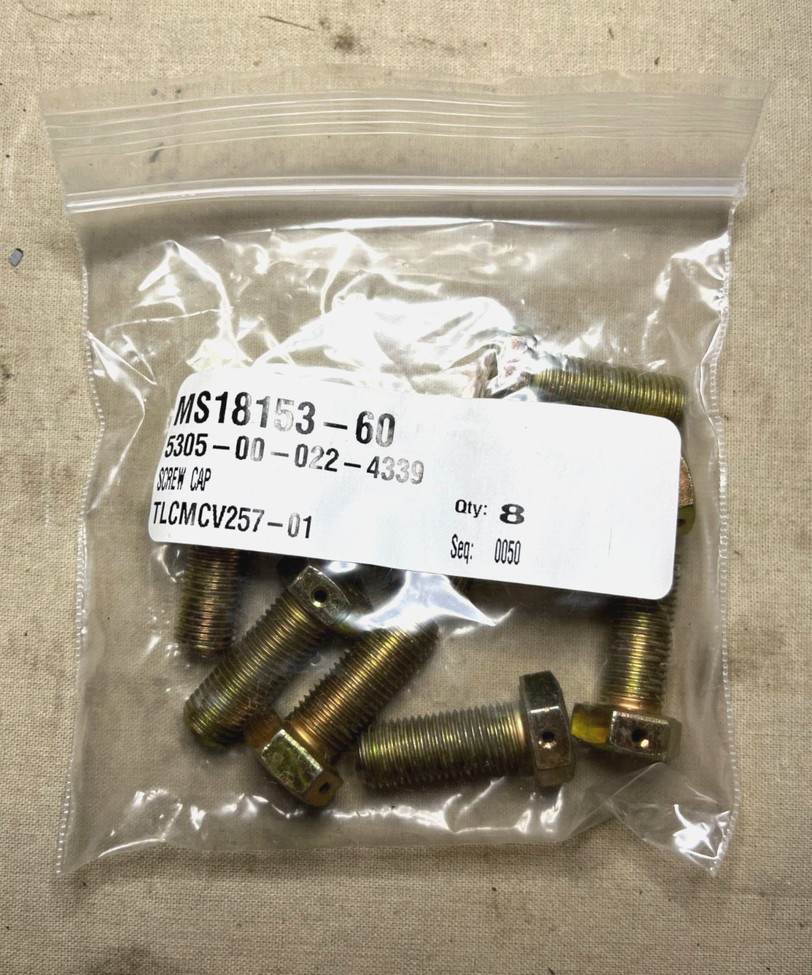 MECHANICAL SEAL REPLACEMENT LATERAL SHAFT PARTS KIT TLCMCV257 5330-01-470-5061