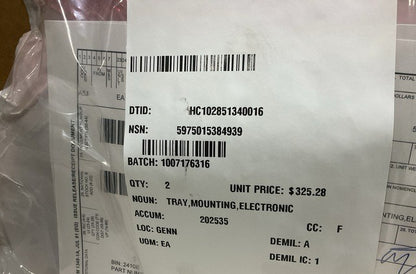 Fan Tray 6506-E NSN 5975-01-538-4939 - photo 5