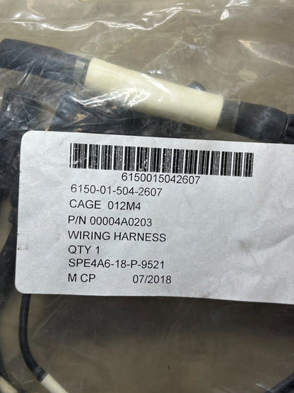 MILITARY TRUCK 00004A0203 6 BRANCHED WIRING HARNESS LEFT FRONT 6150-01-504-2607