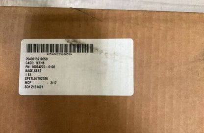 MRAP GENERAL DYNAMICS 10034270 SEAT BASE PLATE 2540-01-591-0059 2540015910059