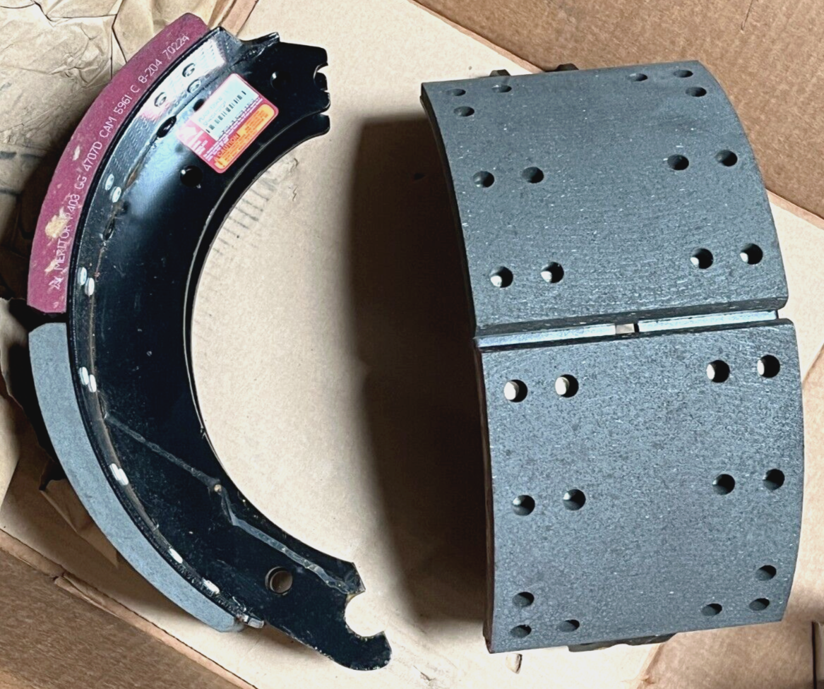 (2) BUFFALO MRAP UPGRADED PARKING BRAKE SHOES FOR ONE ROTOR 2530-01-555-4999