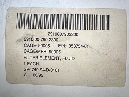 Fluid Filter Element 053754-01 NSN 2910-00-790-2300 - photo 9
