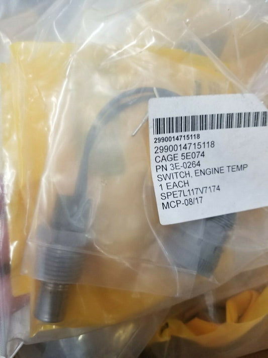 New Genuine Caterpillar 3E-0264 / 2990-01-471-5118	  temperature switch sender