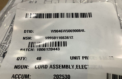 Electrical Cord Assy AN/TTC-39 NSN 5995-01-166-3612 - photo 2