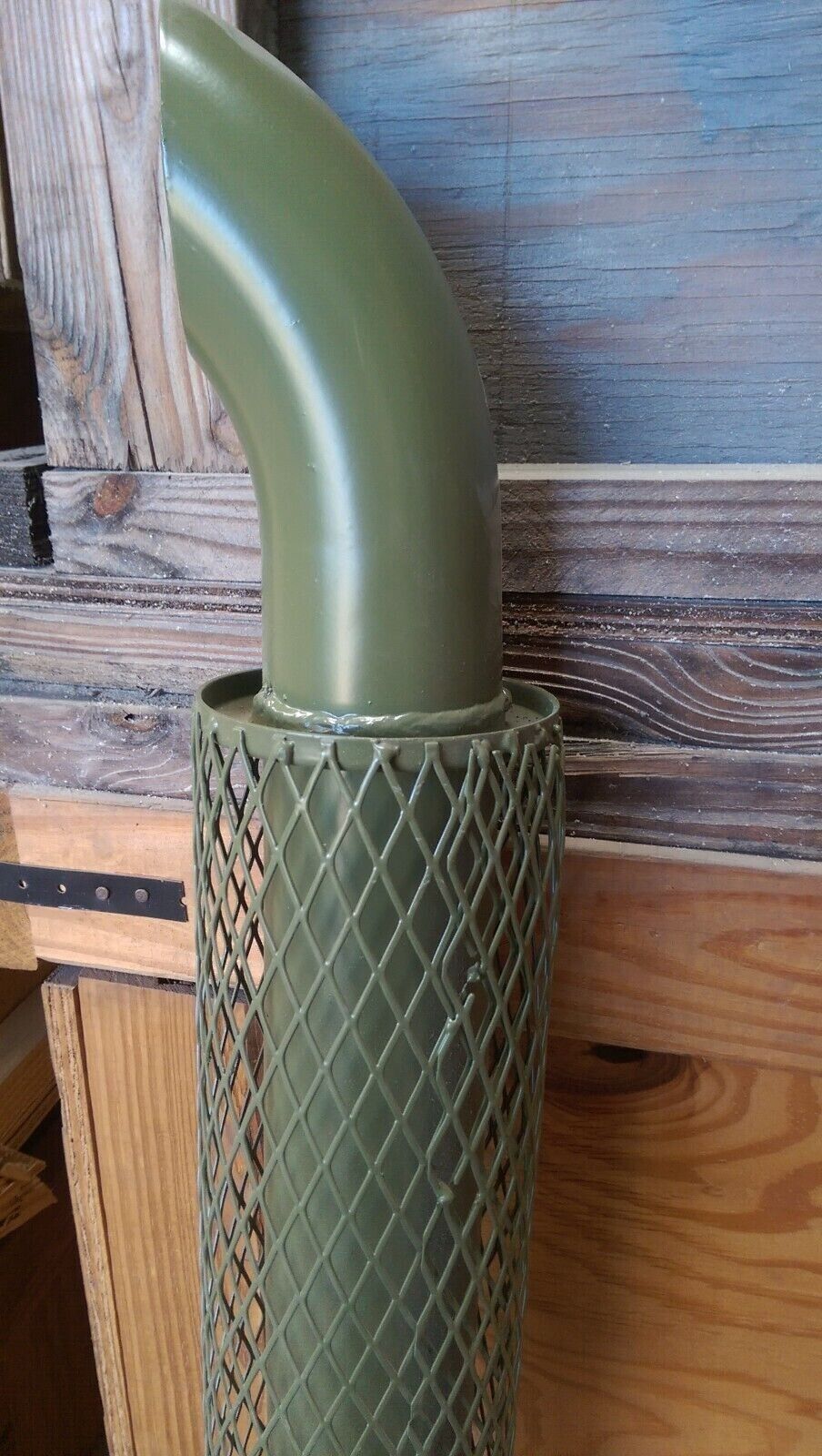 Army Green Deep Water Fording Exhaust Pipe Kit with Mounting Bracket for HMMWV