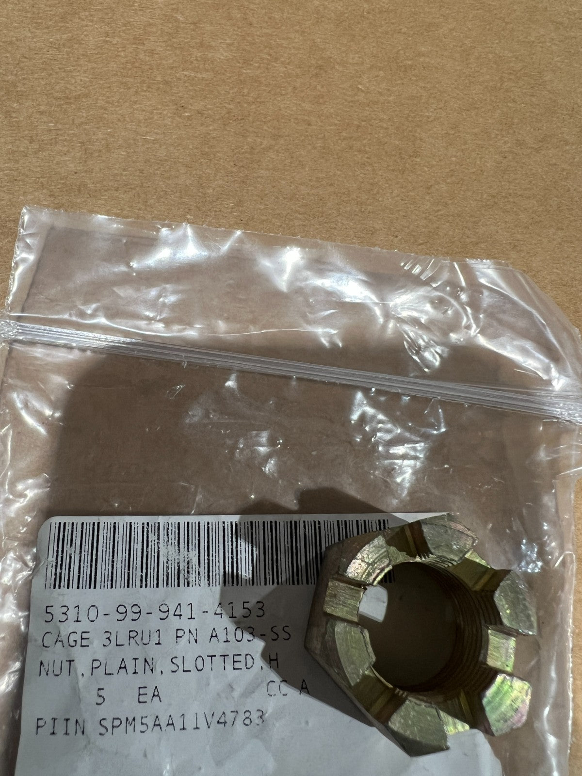 Nut A103-SS NSN 5310-99-941-4153 - photo 2