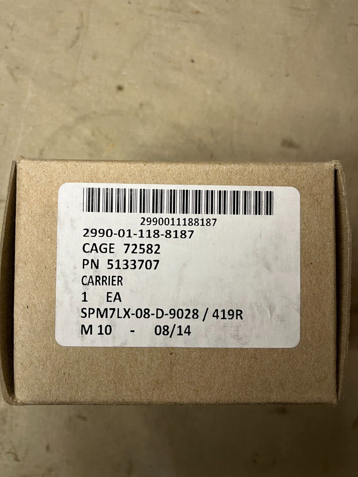 MILITARY FORKLIFT TRUCK, LAV VEHICLE 5133707 WEIGHT CARRIER 2990-01-118-8187 USA