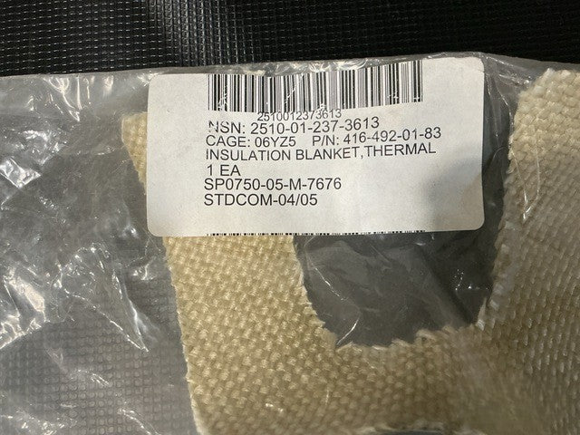 Insulation Blanket 4164920183 NSN 2540-01-237-3613 - photo 4