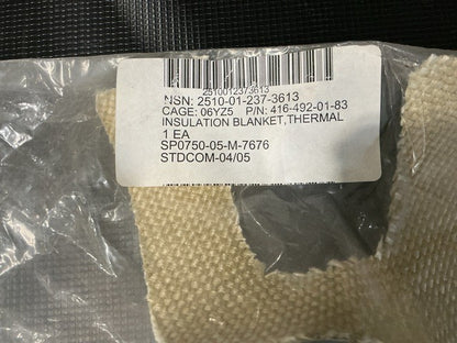 Insulation Blanket 4164920183 NSN 2540-01-237-3613 - photo 4