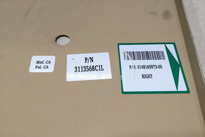 MRAP PANEL,REAR COVER RIGHT 3113568C1L 0148160973-00 2590-01-555-4898 NOS