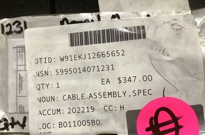 A3206257-16-21 Cable Assembly Fits VIS EQUIPMENT 5995-01-407-1231 CX-13500/VRC