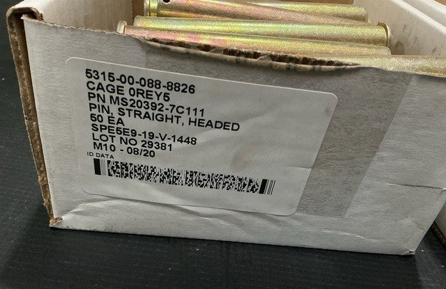 Straight Pin C-130 NSN 5315-00-088-8826 - photo 3