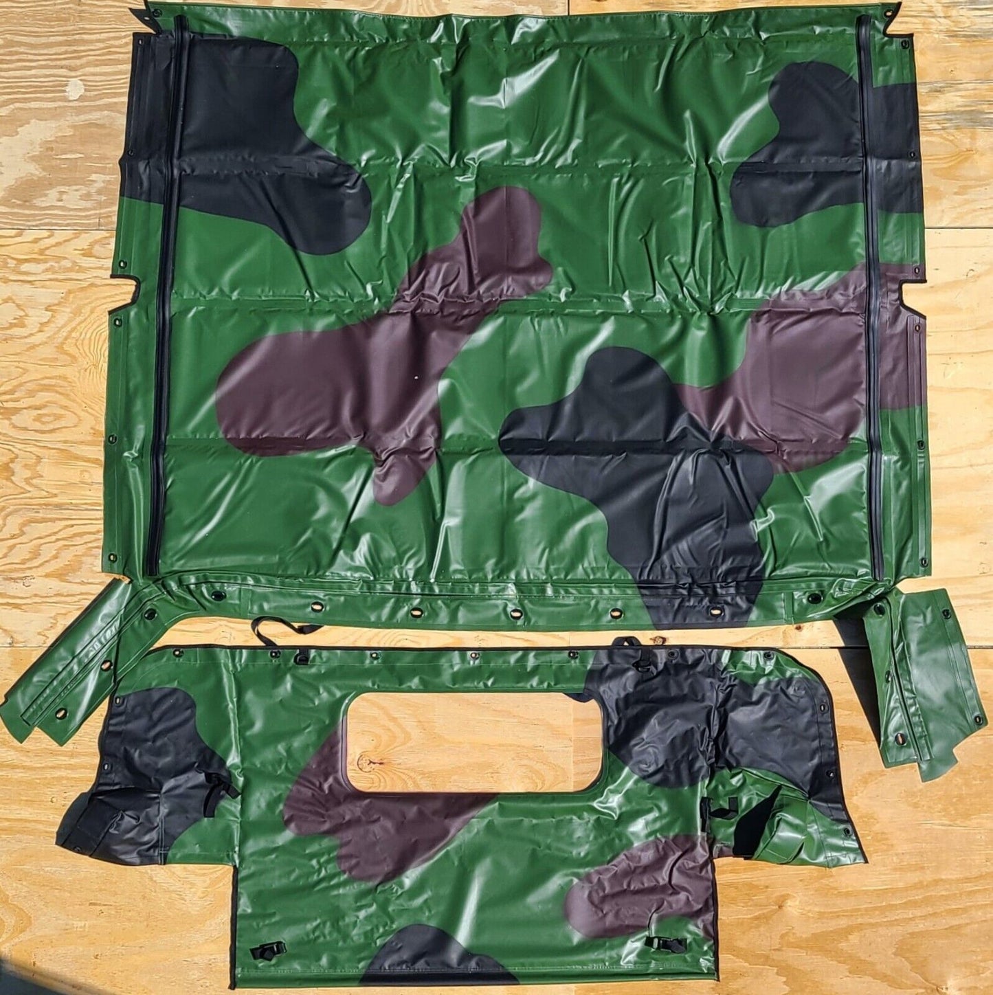 HUMMER HUMVEE HMMWV M998 SOFT TOP AND DOOR KIT FACTORY NEW M1123 M1165