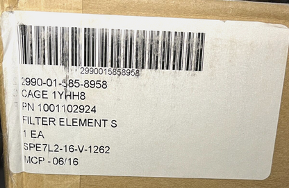 1000 HOUR JLG FORKLIFT TRUCK FILTER ELEMENT KIT 1001102924 2990-01-585-8958